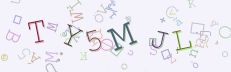 This is a captcha-picture. It is used to prevent mass-access by robots. (see: www.captcha.net)